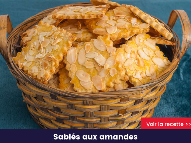 Sablés aux amandes